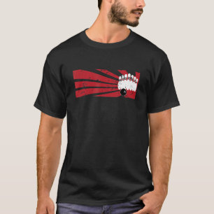 Bowling Accessories Retro Funny Bowling Vintage Fo T-Shirt
