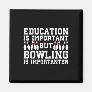 Bowling Art For Men Women Bowling Lover Pin Target Magnet