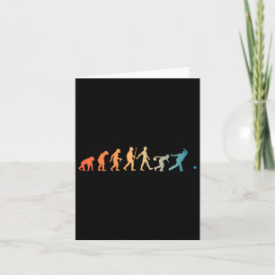 Bowling Art For Men Women Kids Bowler Novelty Stri Card