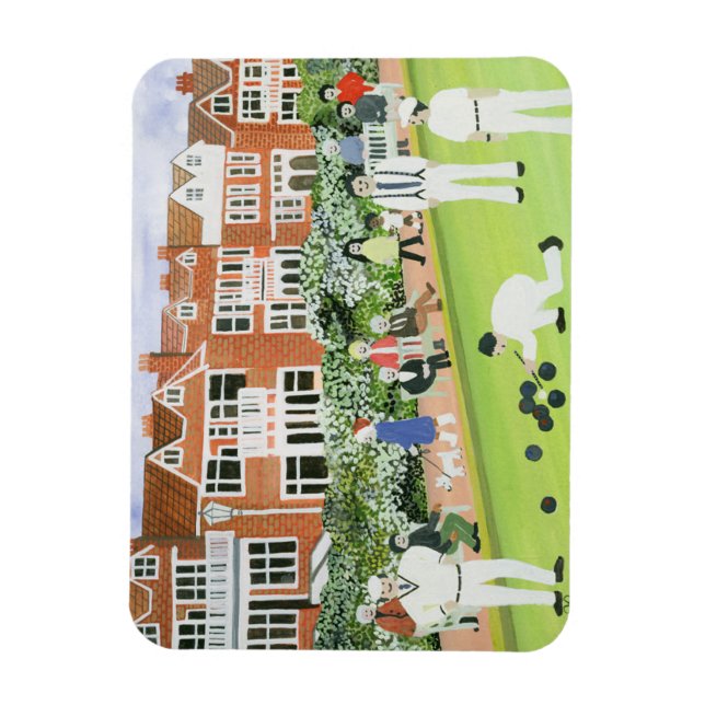 Bowling at Eastbourne Magnet (Vertical)