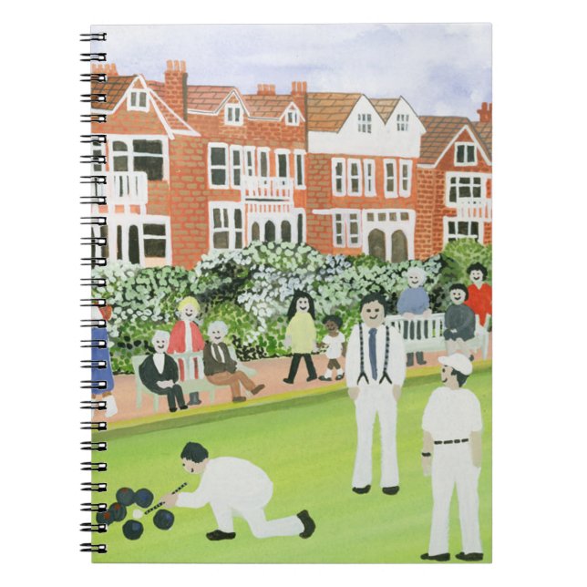 Bowling at Eastbourne Notebook (Front)