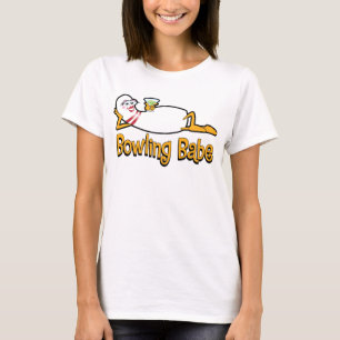 Bowling Babe T-shirt for Women Bowlers