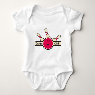 bowling baby bodysuit