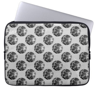 Bowling Ball Cow Grey Laptop Sleeve