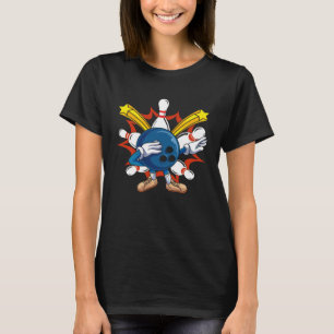 Bowling Ball Dabbing Bowling Players &  Bowling T-Shirt