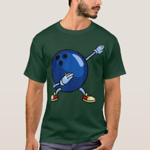 Bowling Ball Gift Pin Men Women Kids Youth Mum T-Shirt