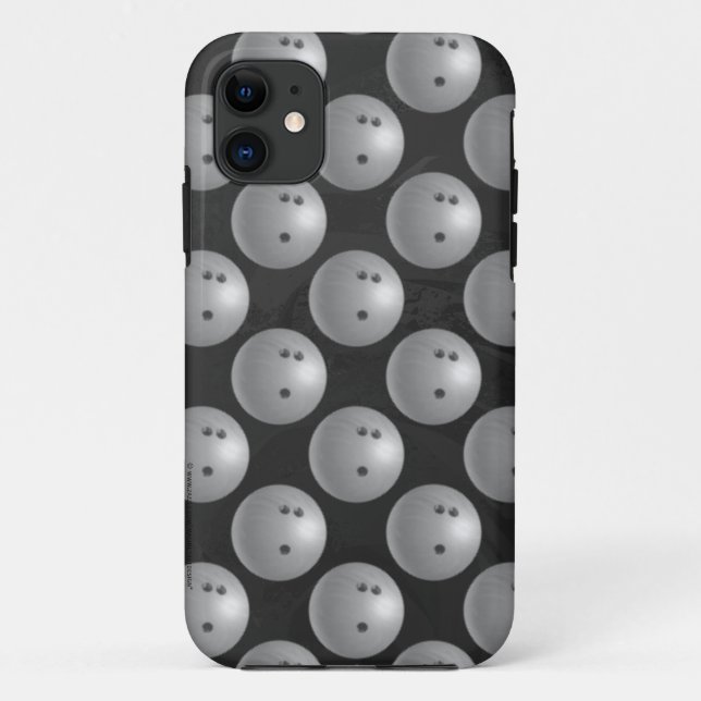 Bowling Ball Grey Case-Mate iPhone Case (Back)