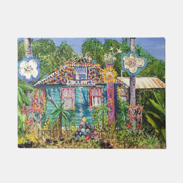 Bowling Ball House Mat (Front)