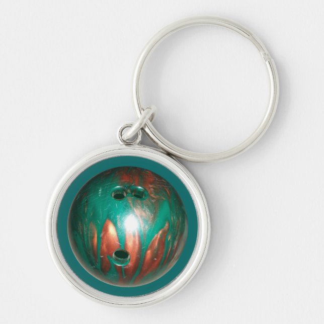 Bowling Ball Keychain (Front)