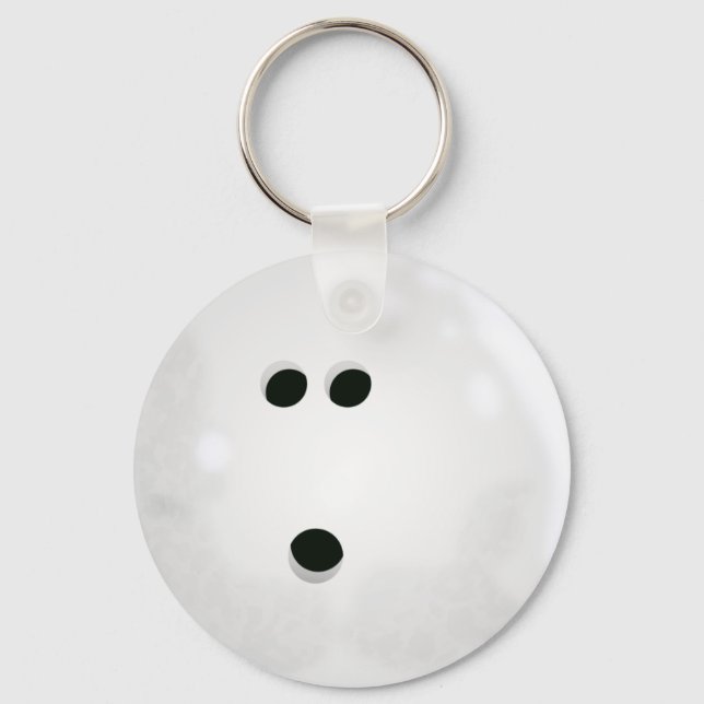 Bowling Ball Keychain (Front)