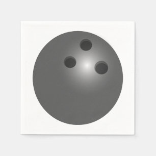 Bowling Ball Napkin