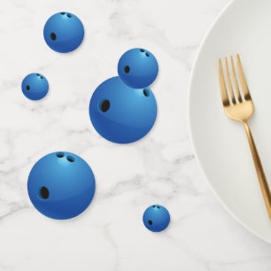 Bowling Ball Party Table Confetti