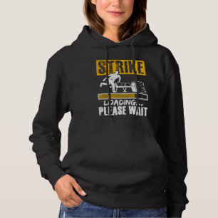 Bowling Ball Pin Bowler Strike Team Bowling Alley  Hoodie