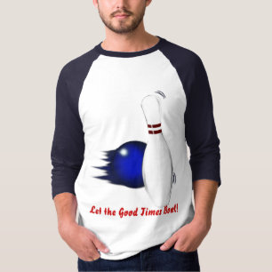 Bowling Ball & Pin Sportslovers Fun T-Shirt
