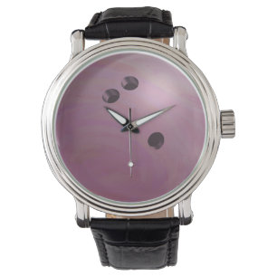 Bowling Ball Pink Watch