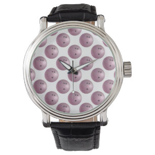 Bowling Ball Pink Watch