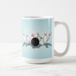 Bowling Ball & Pins: 3D Model: Coffee Mug