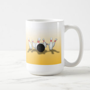 Bowling Ball & Pins: 3D Model: Coffee Mug