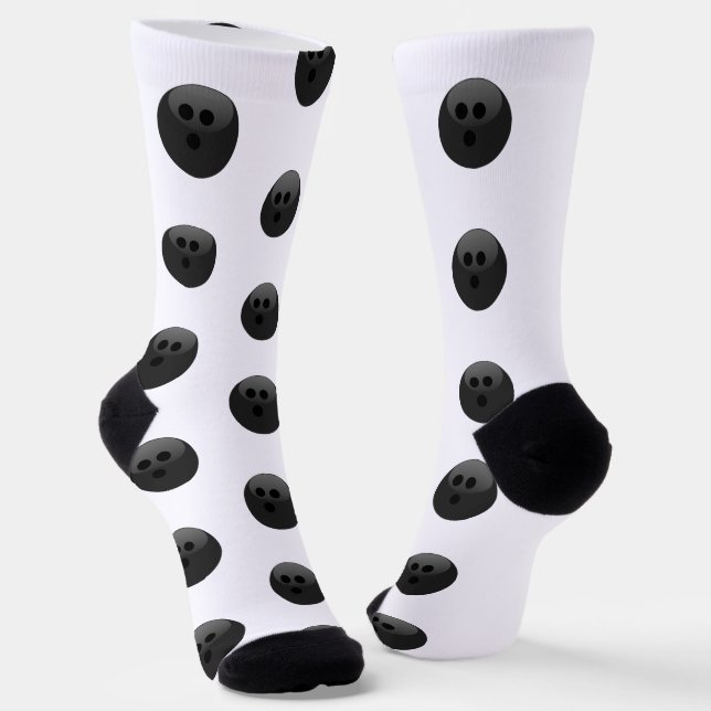 Bowling Ball  Socks (Angled)