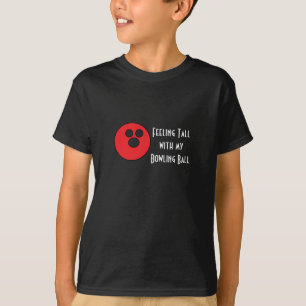Bowling ball Tall Kids Tee