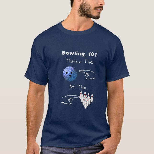 Bowling Basics T-Shirt (Front)