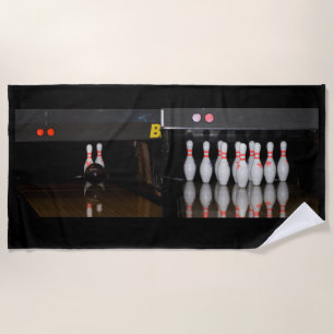 Bowling beach Towel