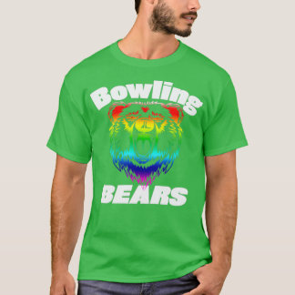 Bowling Bears Gay Rainbow Matching Team Bowling De T-Shirt