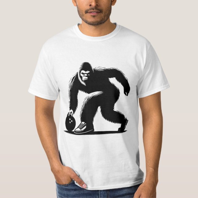 Bowling Bigfoot T-Shirt (Front)