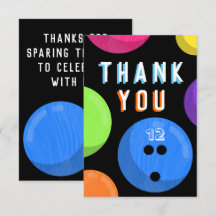 Bowling Birthday Party Cosmic Bowling Neon Blue