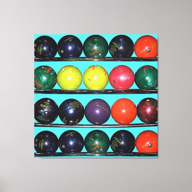 Bowling Blitz  Canvas Print (Front)