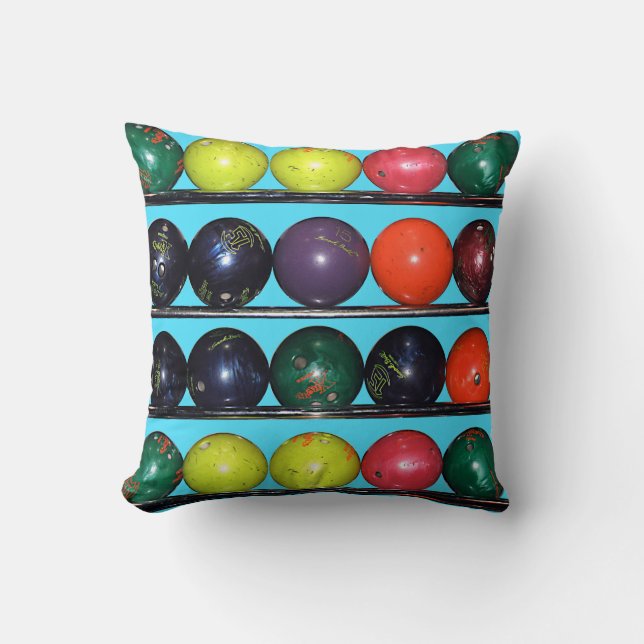 Bowling Blitz Cushion (Front)