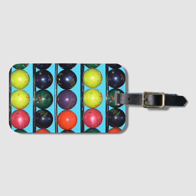 Bowling Blitz  Luggage Tag (Front Horizontal)