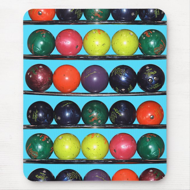 Bowling Blitz  Mouse Pad (Front)