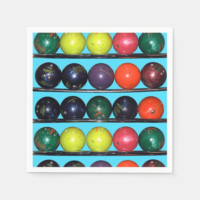 Bowling Blitz Napkin (Front)