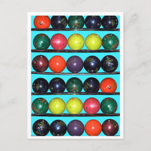 Bowling Blitz  Postcard