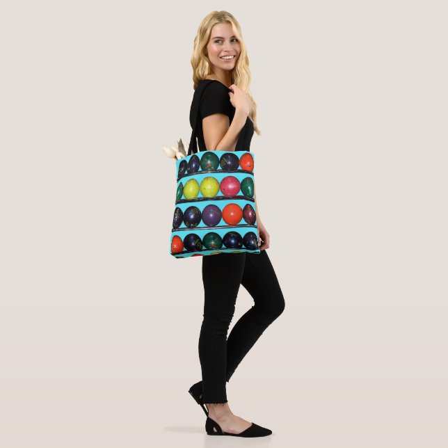 Bowling Blitz  Tote Bag (On Model)
