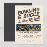 Bowling Bocce Team Building Church Business Photo