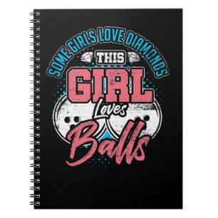Bowling Bowl women 299 Bowling Ball Notebook