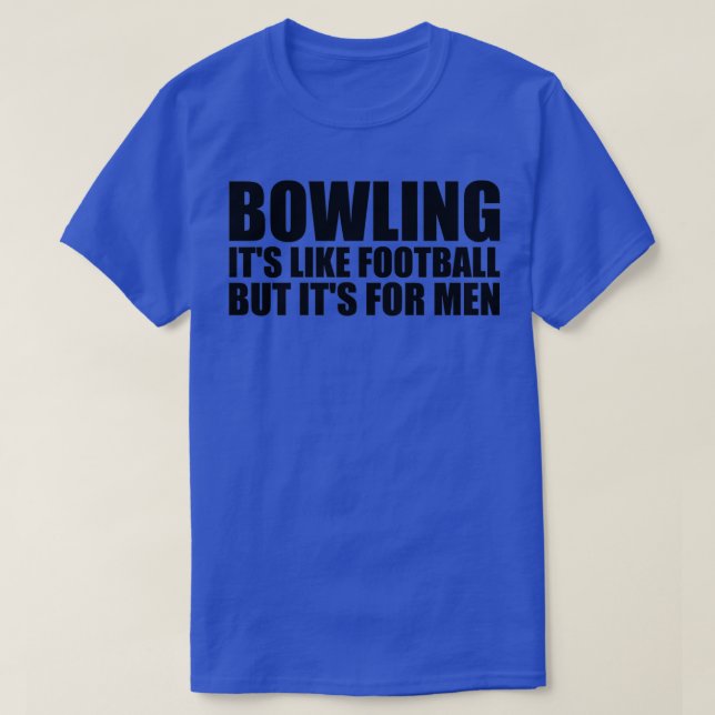 Bowling Bowler 5 T-Shirt (Design Front)