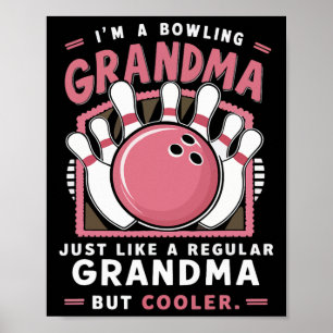 Bowling Bowler Bowling Byll Funny Poster