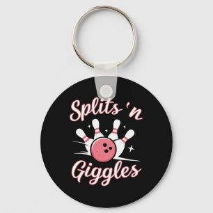 Bowling Bowler Funny Splits N Giggles Bowling Byll Key Ring