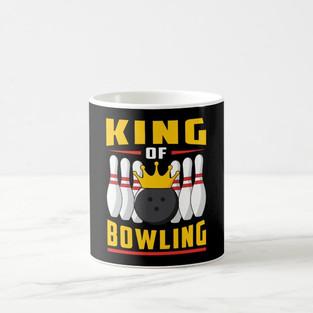 Bowling Bowler Sport Strike Team Bowl Funny Gift Coffee Mug (Center)