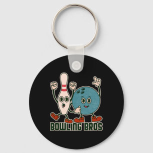 Bowling Bros Team League Alley Byll Bowler - Bowli Key Ring