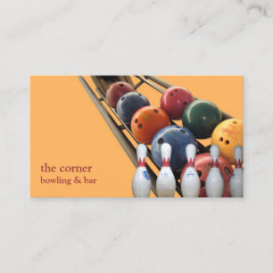 Bowling Business Card