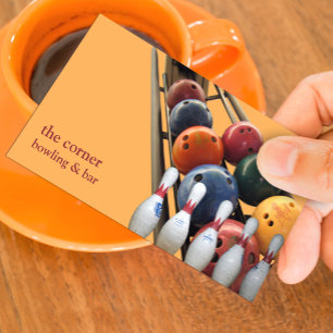 Bowling Business Card