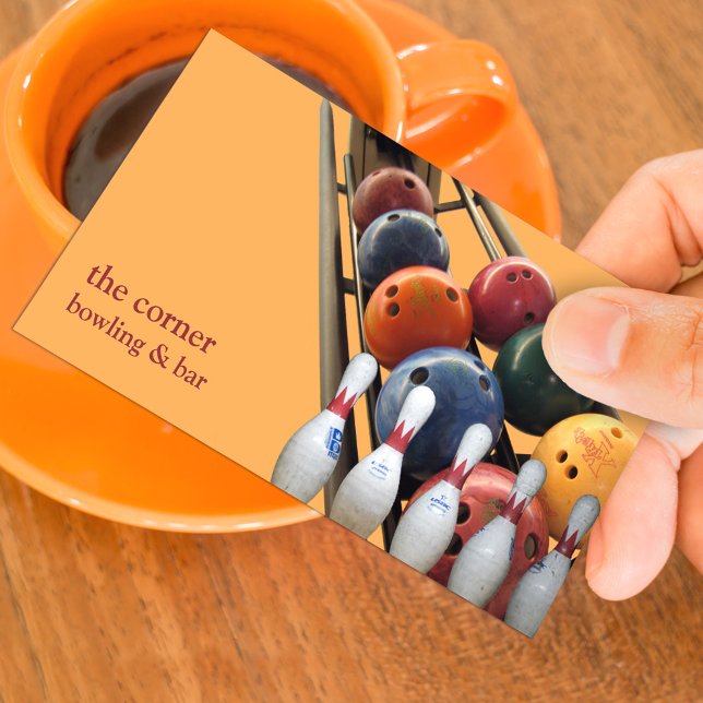 Bowling Business Card (Creator Uploaded)