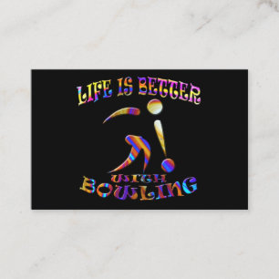 Bowling Business Card