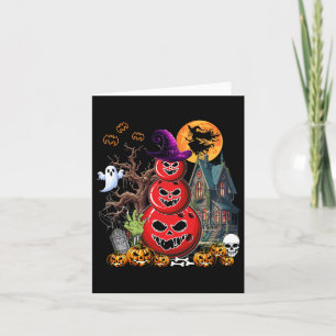 Bowling Bylls Cosplay Horror Witch Halloween Costu Card