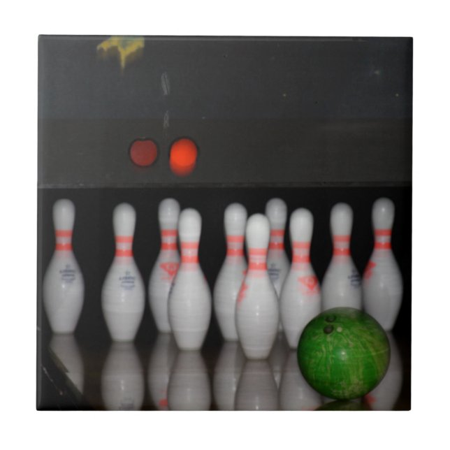Bowling Ceramic Tile (Front)