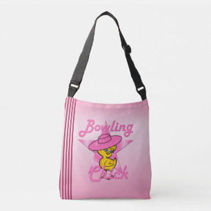 Bowling Chick #8 Crossbody Bag